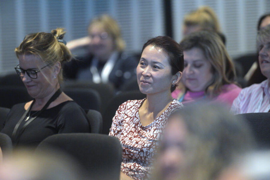 BAUN Conference Photography - Delegate Listening to session
