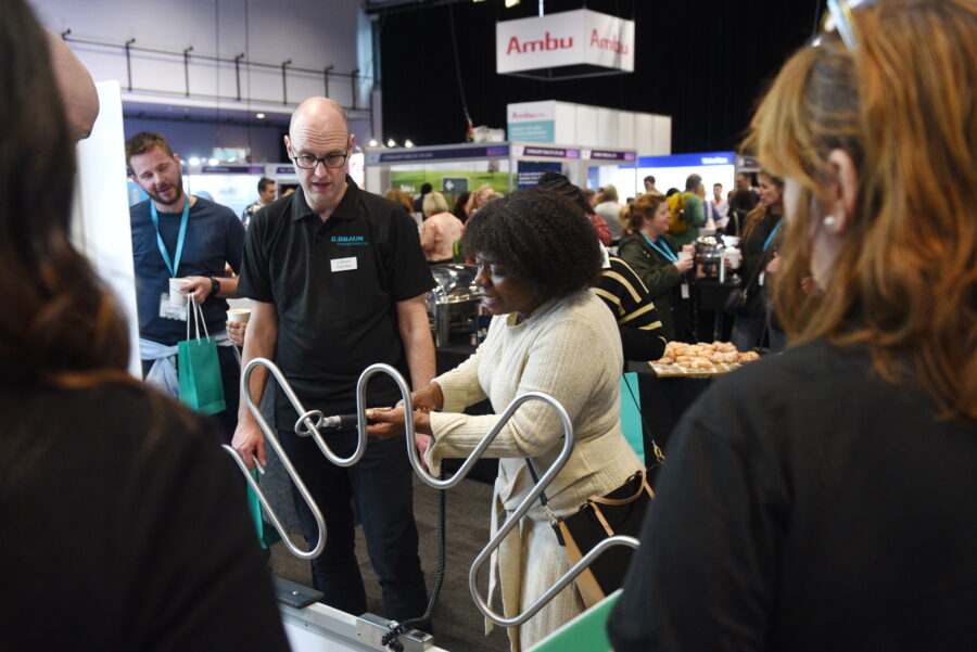 Corporate Members interacting at BAUN Conference 2024